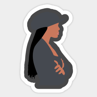 Poetic Justice Alt T-Shirt Sticker